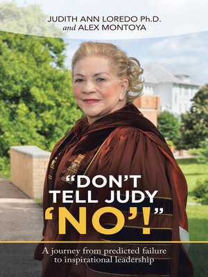 cover image of "Don't Tell Judy 'No'!"